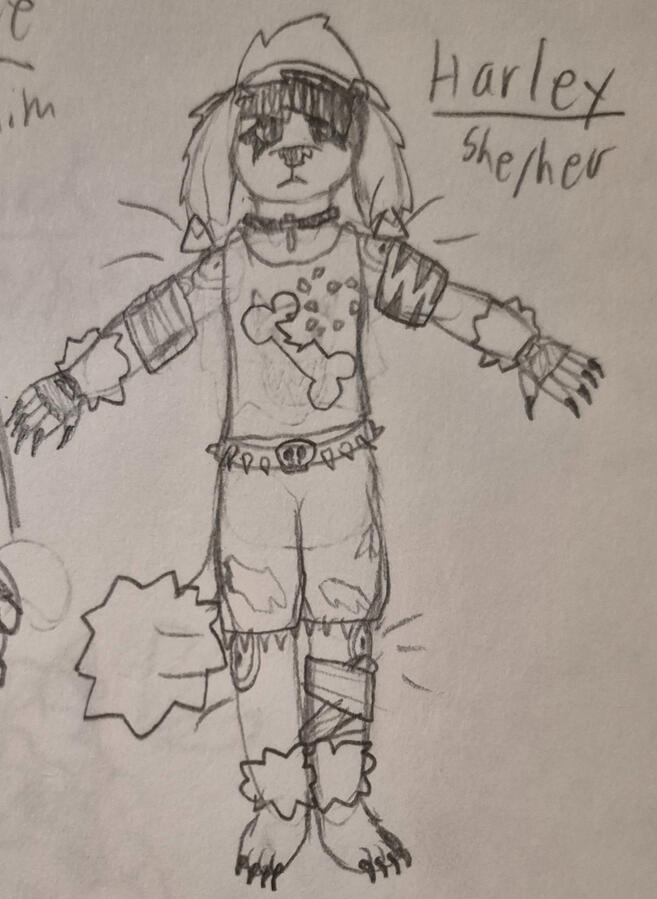 Harley concept art